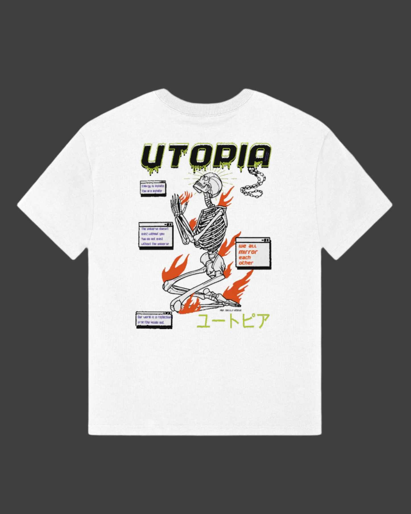 - INFINITE UTOPIA – A Cosmic Reflection in Flames